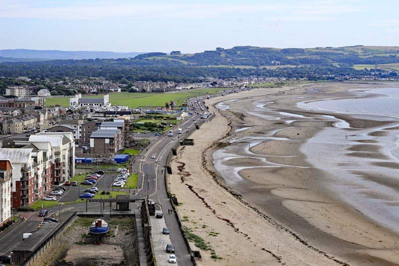 Ayr seafront area, South Ayrshire
