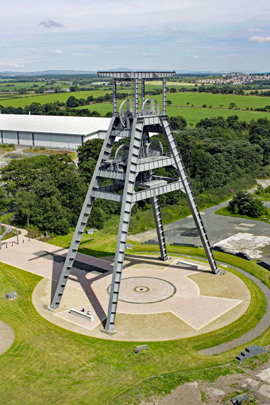A Frame at the Barony Colliery, Auchinleck, East Ayrshire