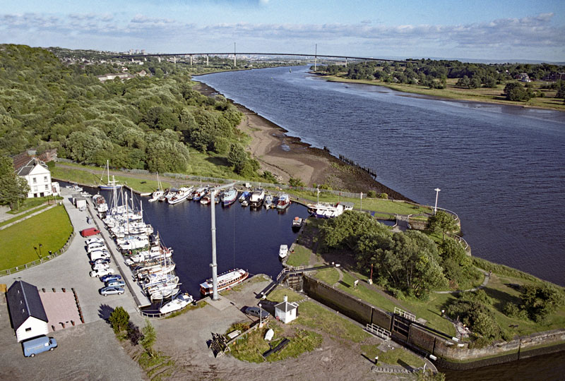 Bowling Basin, Forth and Clyde Canal, West Dunbartonshire