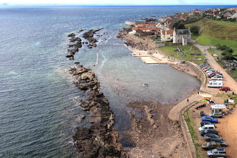 Cellardyke Outdoor Pool, east of Anstruther, East Neuk of Fife