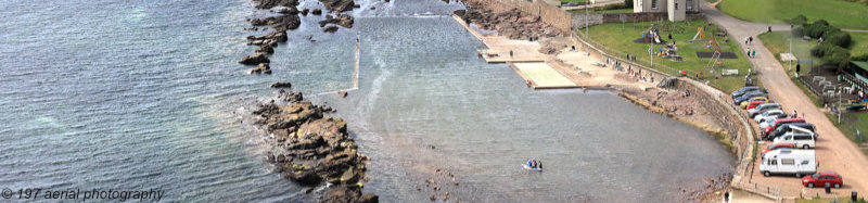 Cellardyke Outdoor Pool, east of Anstruther, East Neuk of Fife