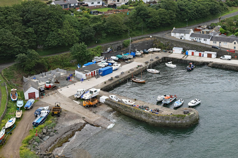Dunure Harbour, Dunure, South Ayrshire
