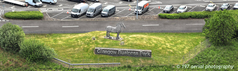 The Heavy Horse sculpture, Easterhouse, Glasgow