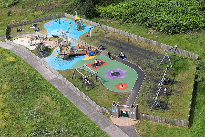 Lunderston Bay Play Area, south of Gourock, Inverclyde