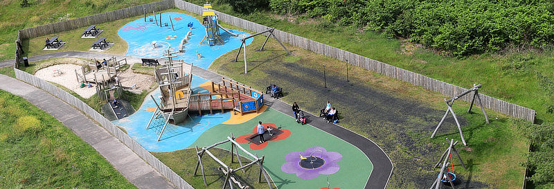Lunderston Bay Play Area, south of Gourock, Inverclyde