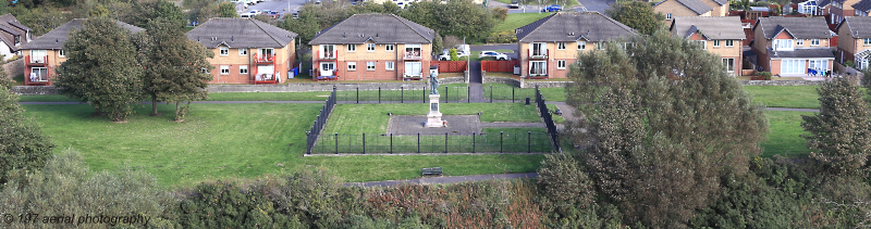 Robert Burns Statue, Town Moor, Irvine, North Ayrshire