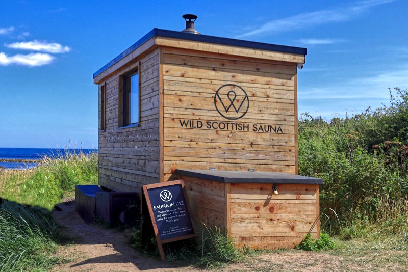 Kingsbarns Sauna at Kingsbarns Harbour, East Neuk of Fife