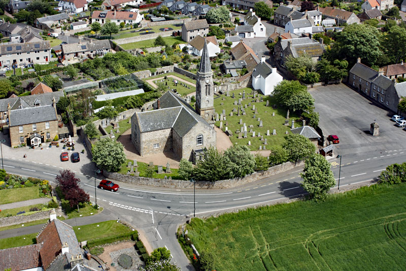Kingsbarns Village and Church, East Neuk of Fife