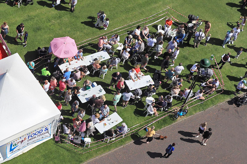 Largs Food festival, June, 2024 at Largs, North Ayrshire