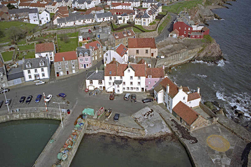 Pittenweem Harbour in the East Neuk of Fife