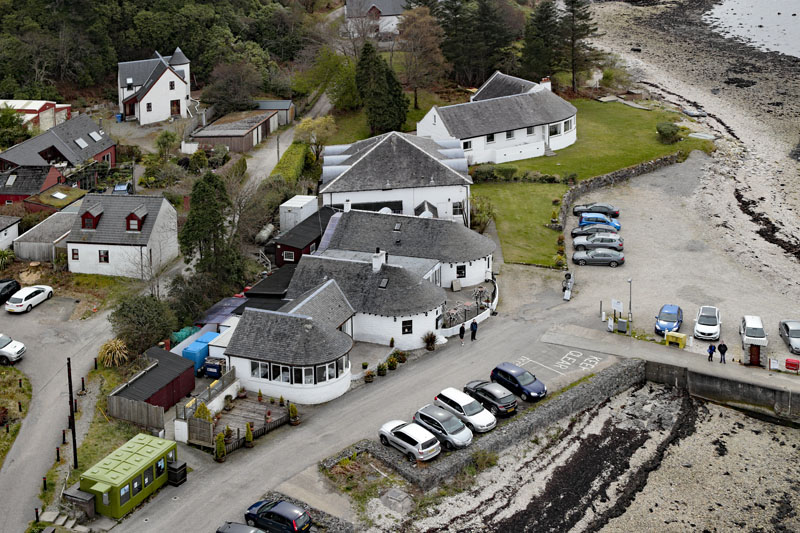 Pierhouse Hotel, Port Appin, north of Oban, Argyll and Bute
