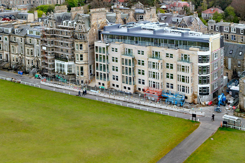 Rusack's Hotel on the Old Course, St Andrews, Fife