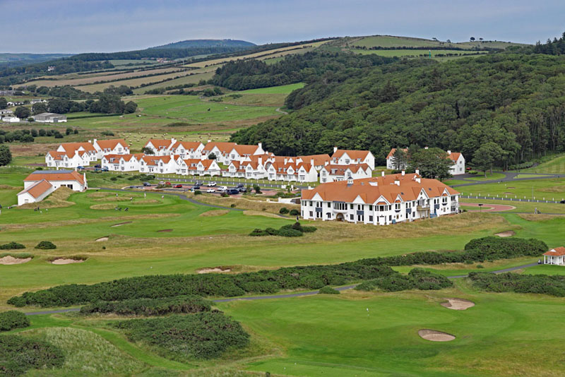 Turnberry Hotel & golf course, south of Maidens, South Ayrshire